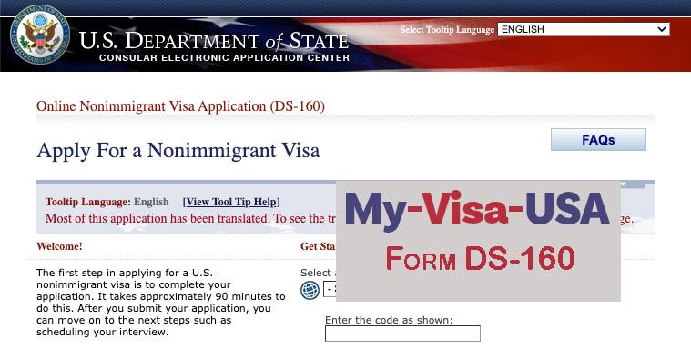 Form DS-160 Explained by My-Visa-USA